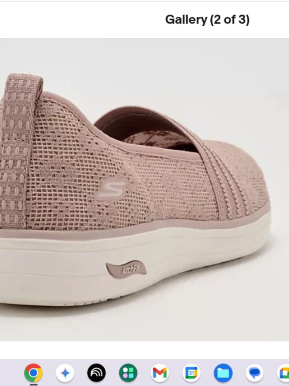 Skechers Arch Fit Inspire Washable Slip-Ons-Nova-Blush-8M-NEW-A679470 - Picture 2 of 2